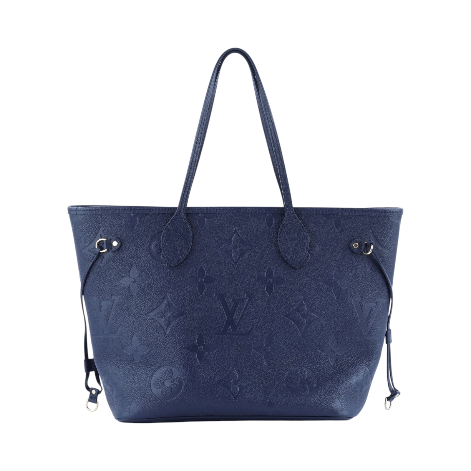 路易威登 LOUIS VUITTON Neverfull MM 托特包 肩背包 M47143 晶片款 海軍藍Neverfull MM 防塵袋