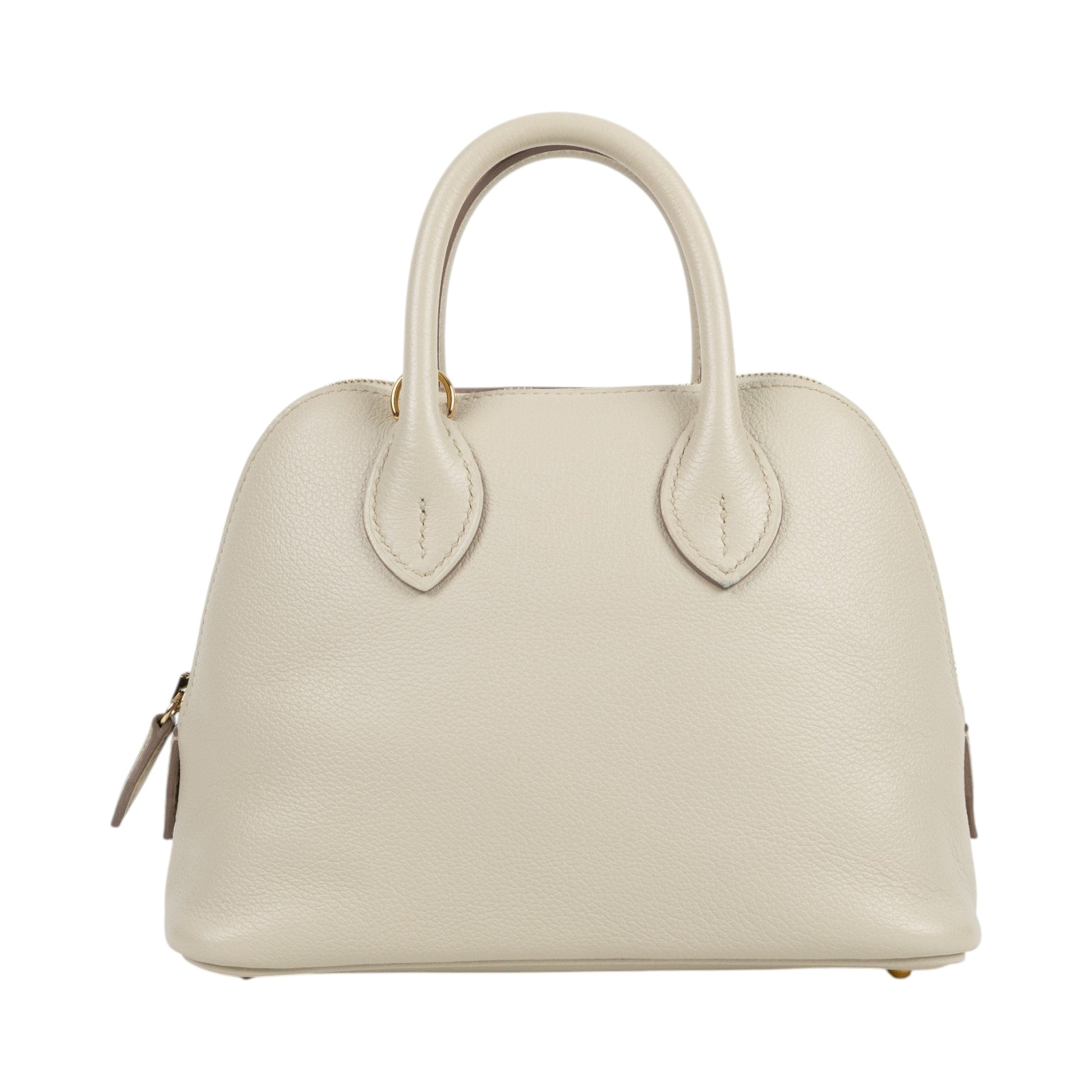愛馬仕 Hermes Bolide Bag 1923 柏莉包 mini 金色五金 冰川白 H075180CC8L B刻  原廠盒子/防塵袋/背帶/加拿大購買證明