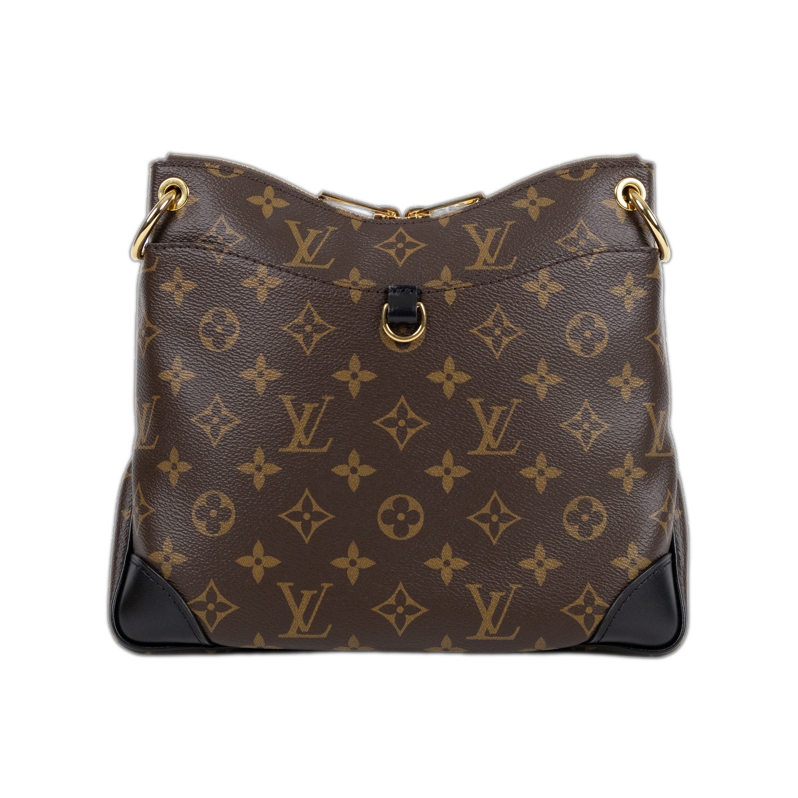 路易威登 LOUIS VUITTON Odéon PM 經典原花 天然色皮革 拉鍊 肩背 斜背包 M45354 晶片款 原花ODEON NM PM 防塵袋/背帶