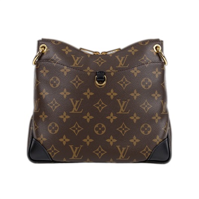 路易威登 LOUIS VUITTON Odéon PM 經典原花 天然色皮革 拉鍊 肩背 斜背包 M45354 晶片款 原花ODEON NM PM 防塵袋/背帶