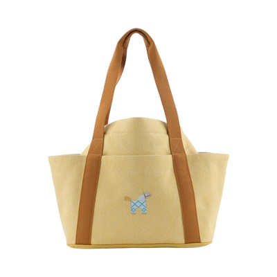 愛馬仕 Hermes Animaux Nattes 羊毛 育兒包 芥末黃 H103833Mv04 H103833M 芥末黃NAPPY 無附屬品