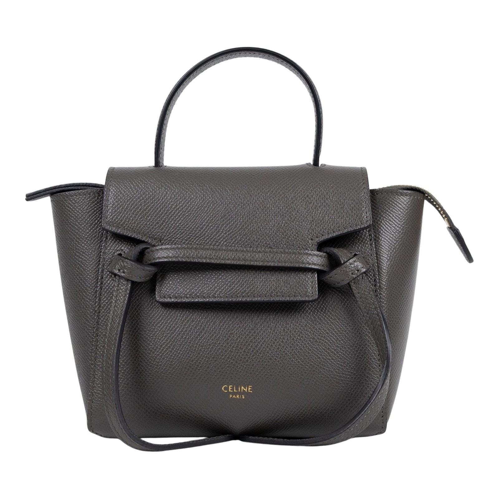 思琳 CELINE Pico Belt 手袋 194263ZVA 深灰BELT PICO 防塵袋/背帶