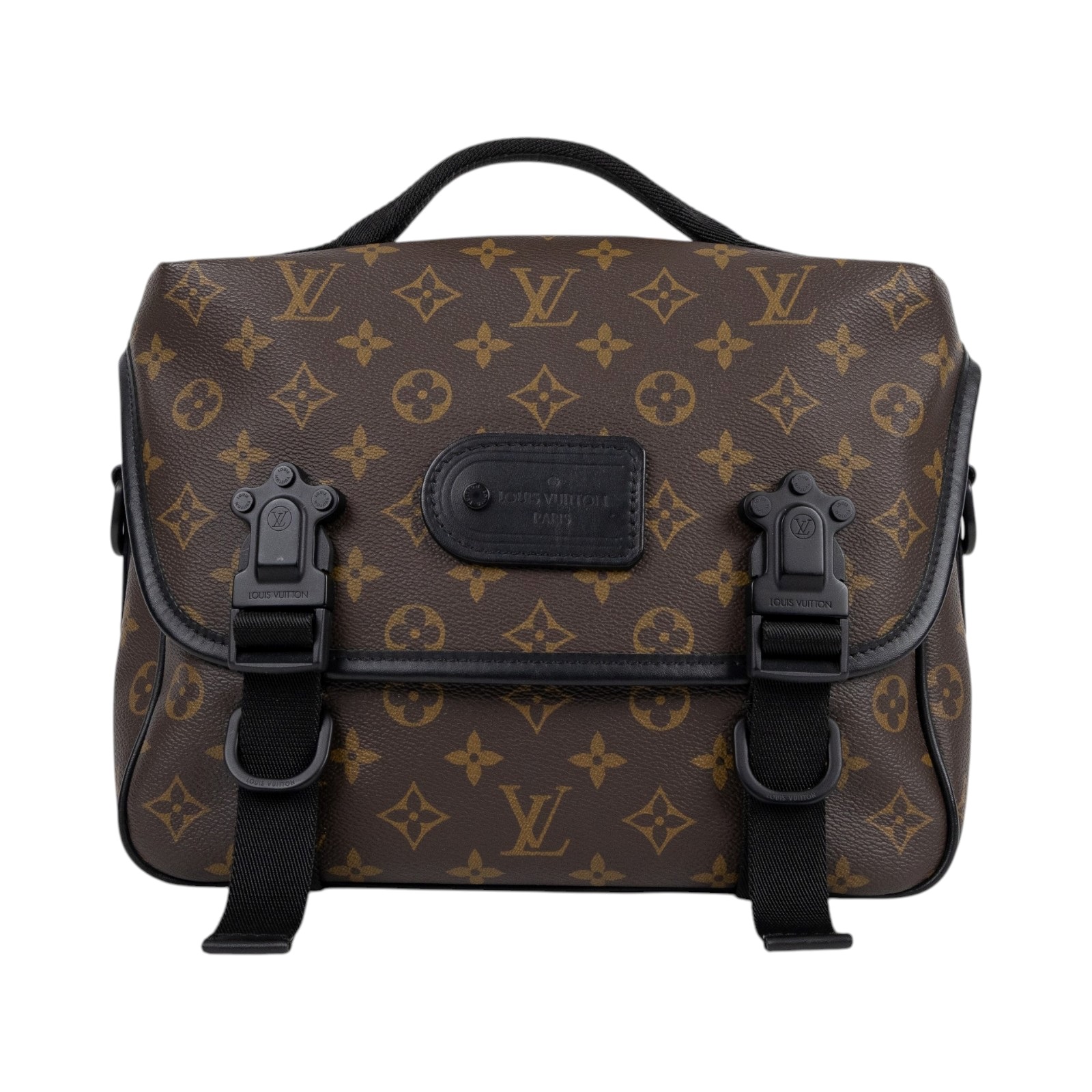 路易威登 LOUIS VUITTON Trail 郵差包 M46972 晶片款 原花TRAIL 原廠盒子/防塵袋/背帶