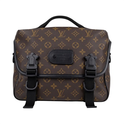 路易威登 LOUIS VUITTON Trail 郵差包 M46972 晶片款 原花TRAIL 原廠盒子/防塵袋/背帶
