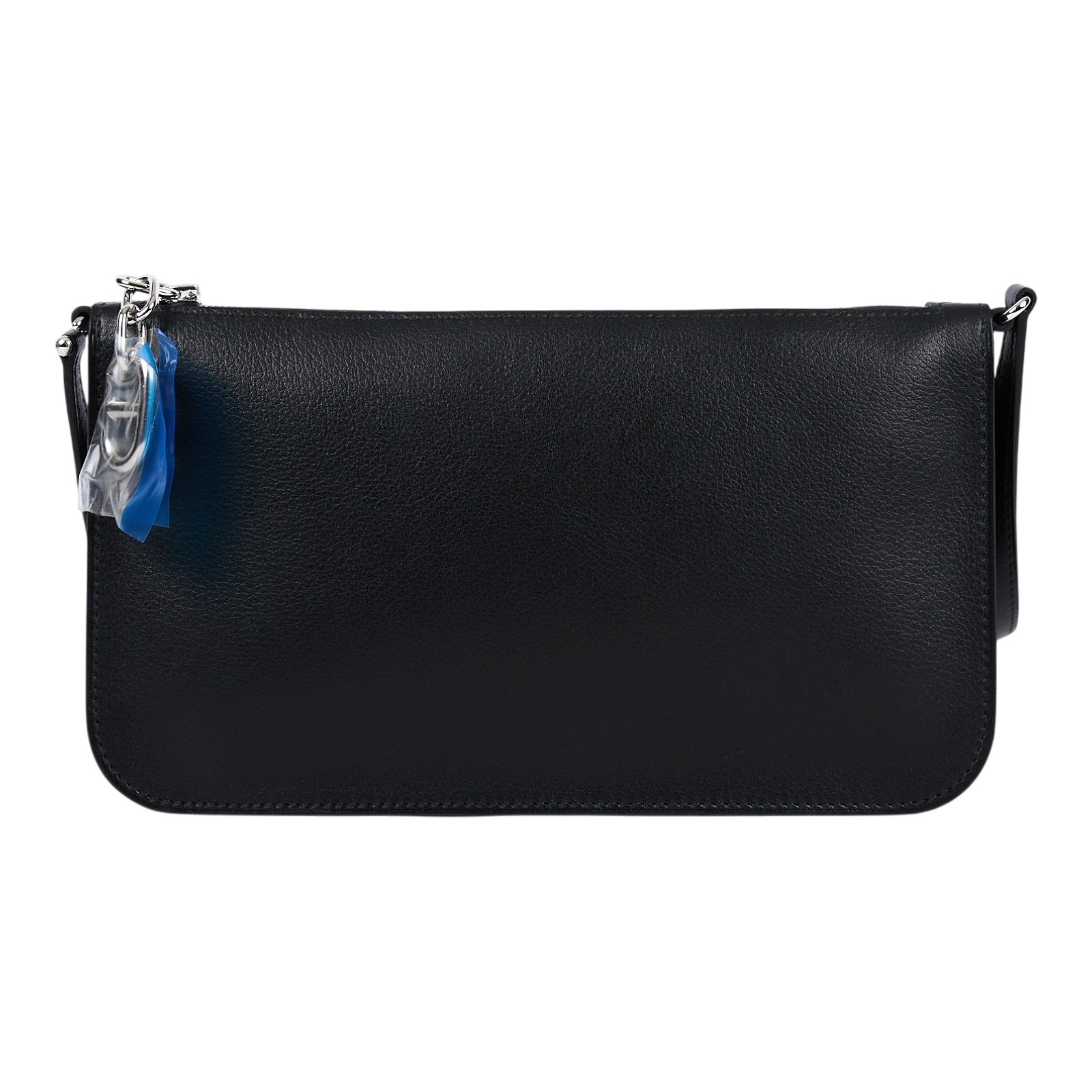 愛馬仕 Hermes Zipengo Chaine d'Ancre To Go pouch 手提包 銀色五金 黑色 H087285CK89 /GMZ003MM  原廠盒子/防塵袋/台灣購買證明
