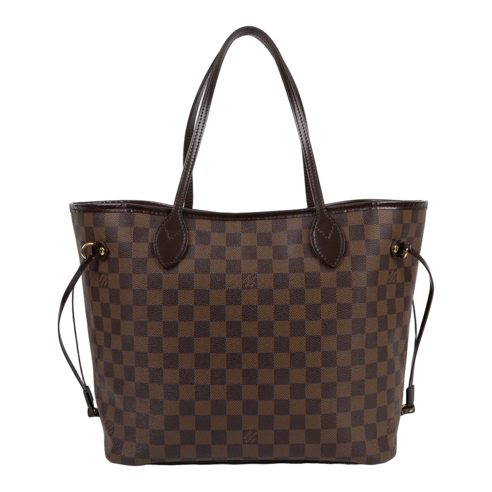路易威登 LOUIS VUITTON 棕棋盤 Neverfull MM 托特包 N41358 棕棋盤格NEVERFULL MM 原廠盒子/防塵袋