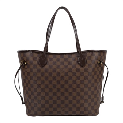 路易威登 LOUIS VUITTON 棕棋盤 Neverfull MM 托特包 N41358 棕棋盤格NEVERFULL MM 原廠盒子/防塵袋