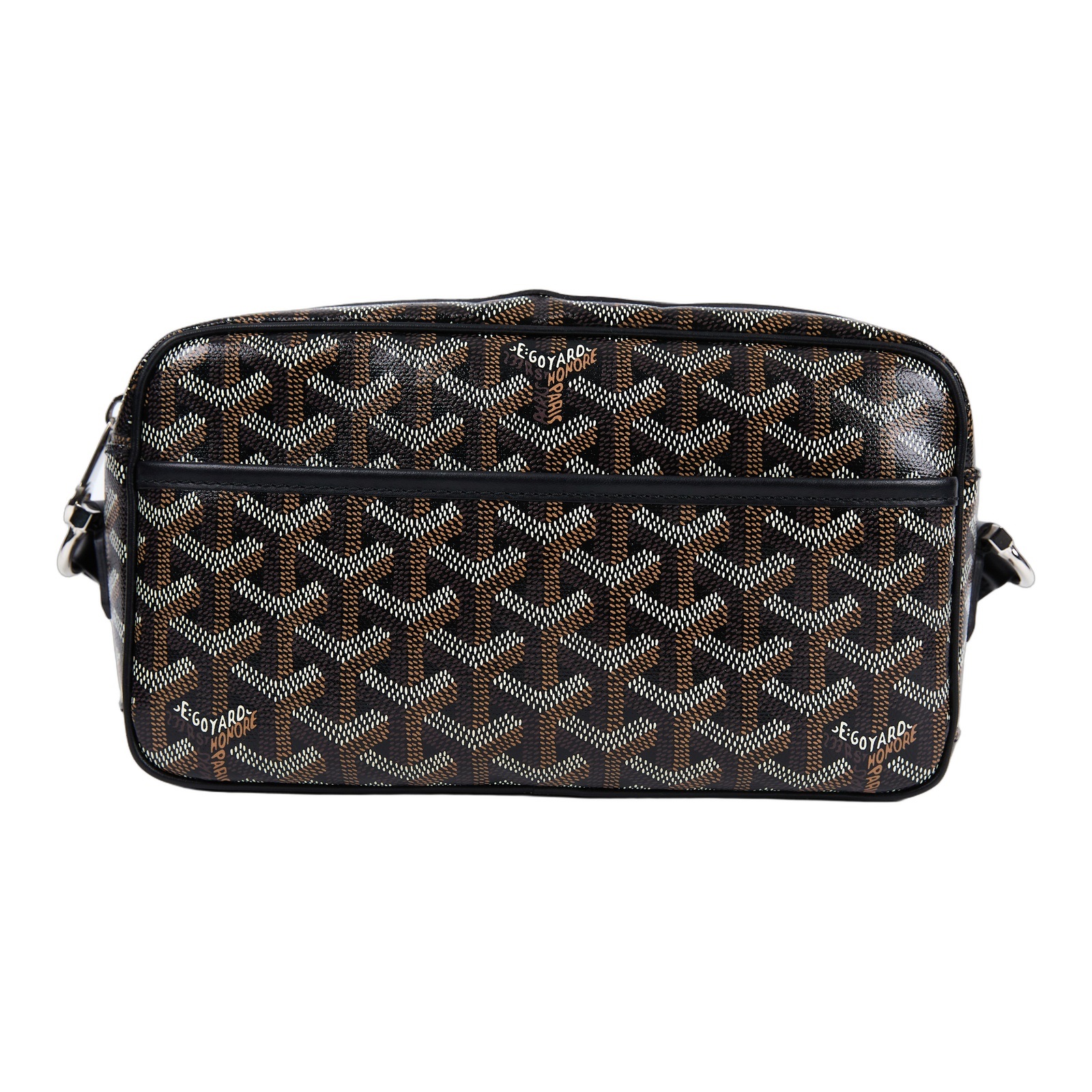 高雅德 GOYARD Cap-Vert PM Bag 肩背 斜背包 CAPVE2PMLTY 黑CAP-VERT相機包 防塵袋/購買證明