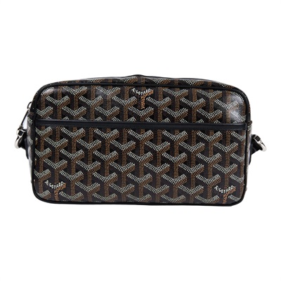 高雅德 GOYARD Cap-Vert PM Bag 肩背 斜背包 CAPVE2PMLTY 黑CAP-VERT相機包 防塵袋/購買證明
