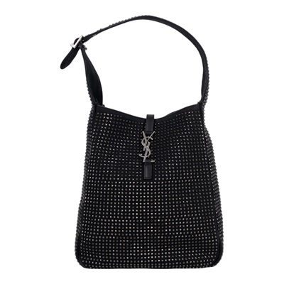 聖羅蘭 YSL SAINT LAURENT Le 5 À 7 Hobo 流浪包 肩背包 716140FAAMD 黑珠珠Le 5 À 7 無附屬品