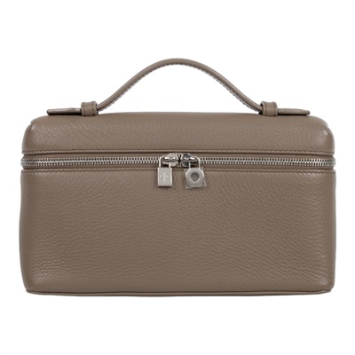 諾悠翩雅 LORO PIANA Extra Pouch L19 手拿包 FAN4046 灰EXTRA POCKET L19 原廠盒子/防塵袋/背帶