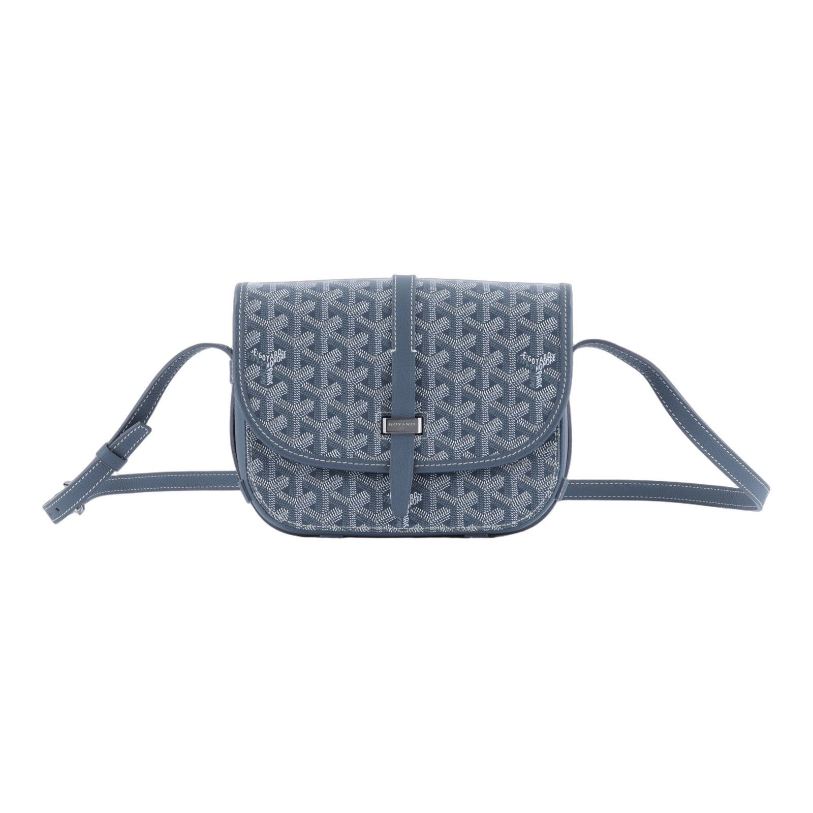高雅德 GOYARD Belvédère PM 小型 馬鞍包 BELVE3PMLTY 灰BELVEDERE PM 防塵袋