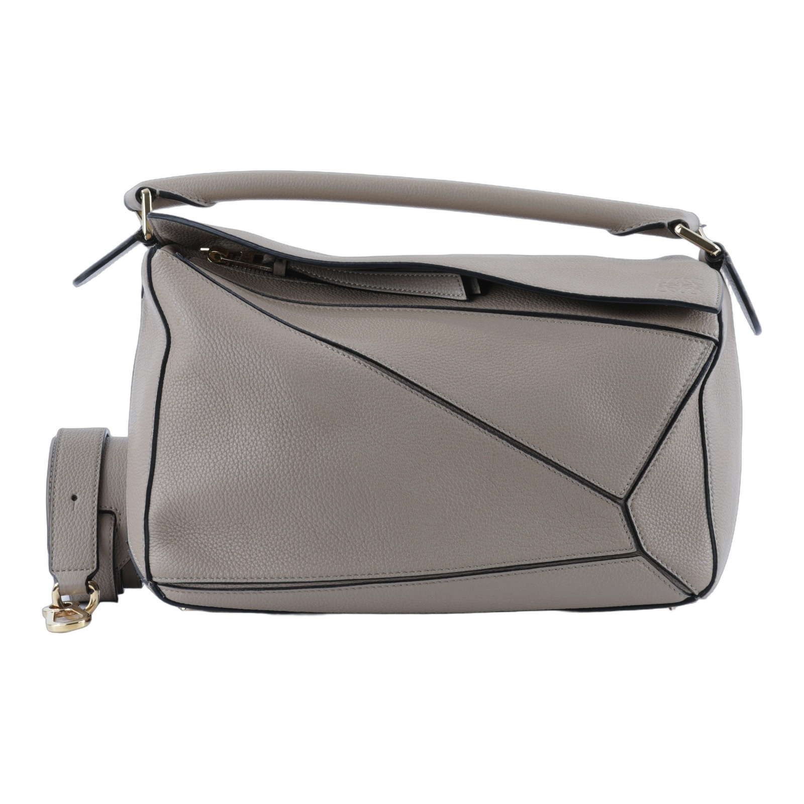 羅意威 LOEWE Small Puzzle bag 肩背包 斜背包 A510S20X14 沙色PUZZLE 小 防塵袋