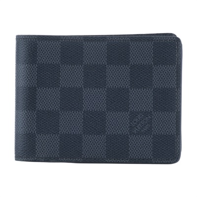 路易威登 LOUIS VUITTON Multiple 棋盤格 錢包 短夾 N62663 黑棋盤格短夾 原廠盒子/防塵袋