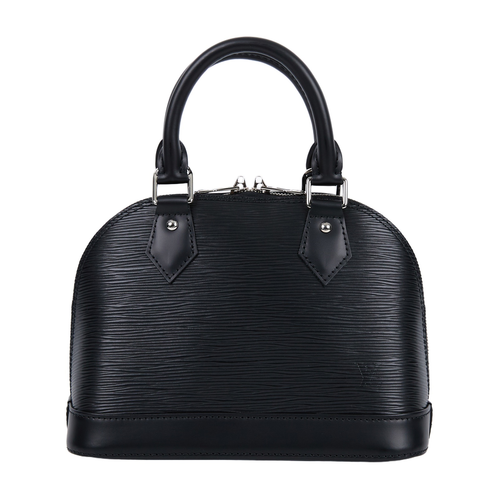 路易威登 LOUIS VUITTON Nano Alma 手提包 黑色 M24645 晶片款  原廠盒子/防塵袋/背帶/鎖組/吊牌/購買證明