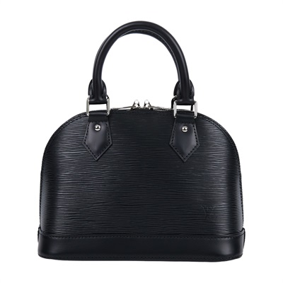路易威登 LOUIS VUITTON Nano Alma 手提包 黑色 M24645 晶片款  原廠盒子/防塵袋/背帶/鎖組/吊牌/購買證明