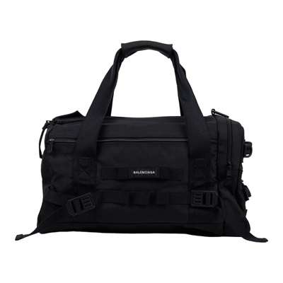 巴黎世家 BALENCIAGA ARMY DUFFLE 旅行袋 手提包 肩背包 715862 黑ARMY DUFFLE旅行袋 背帶