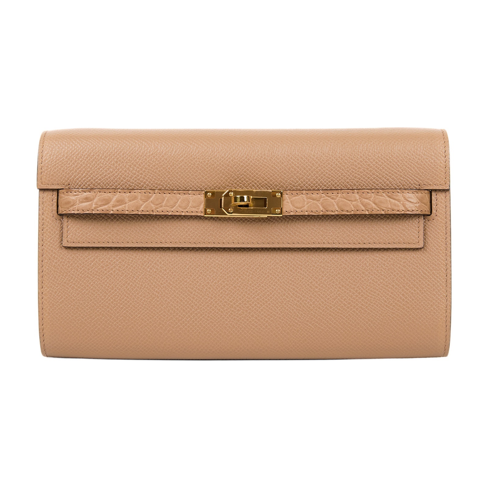 愛馬仕 Hermes Kelly to go 長夾肩背包 KLG U  原廠盒子/防塵袋/背帶/瀕臨絕種野生動植物國際貿易公約