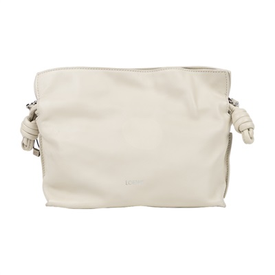 羅意威 LOEWE Mini Flamenco clutch 小牛皮 迷你 肩背包 A411FC2XA6 白FLAMENCO MINI 防塵袋