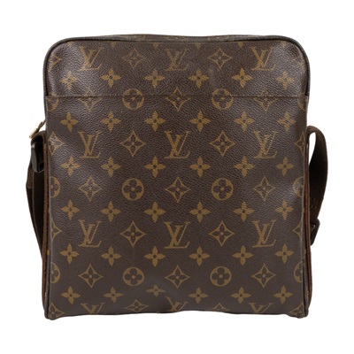 路易威登 LOUIS VUITTON Trotteur Beaubourg 斜肩包 記者包 老花 Monogram  M97037 原花郵差包 無附屬品