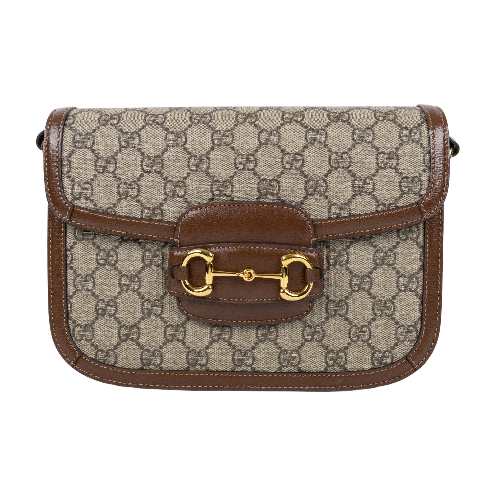 古馳 GUCCI 1955 馬銜扣 肩揹袋 602204 92TCG 棕1955馬銜包 防塵袋