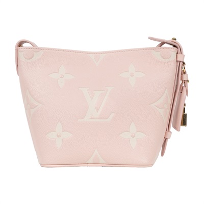 路易威登 LOUIS VUITTON All In BB 手提包 壓花粒面牛皮 Pink Quartz M14356 晶片款  防塵袋/內袋