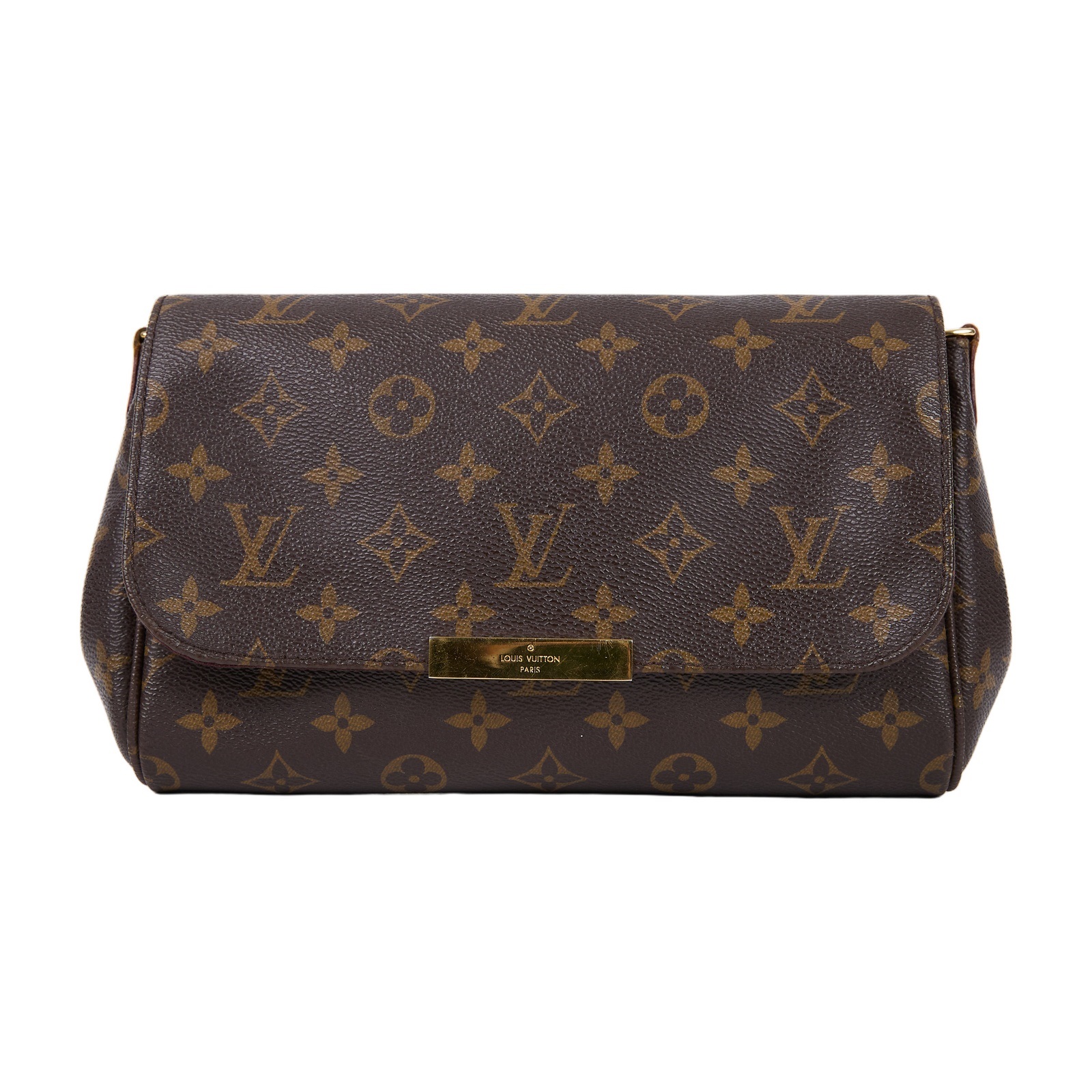 路易威登 LOUIS VUITTON Favorite MM 經典帆布 鍊條肩背包 M40718 原花FAVORITE MM 背帶