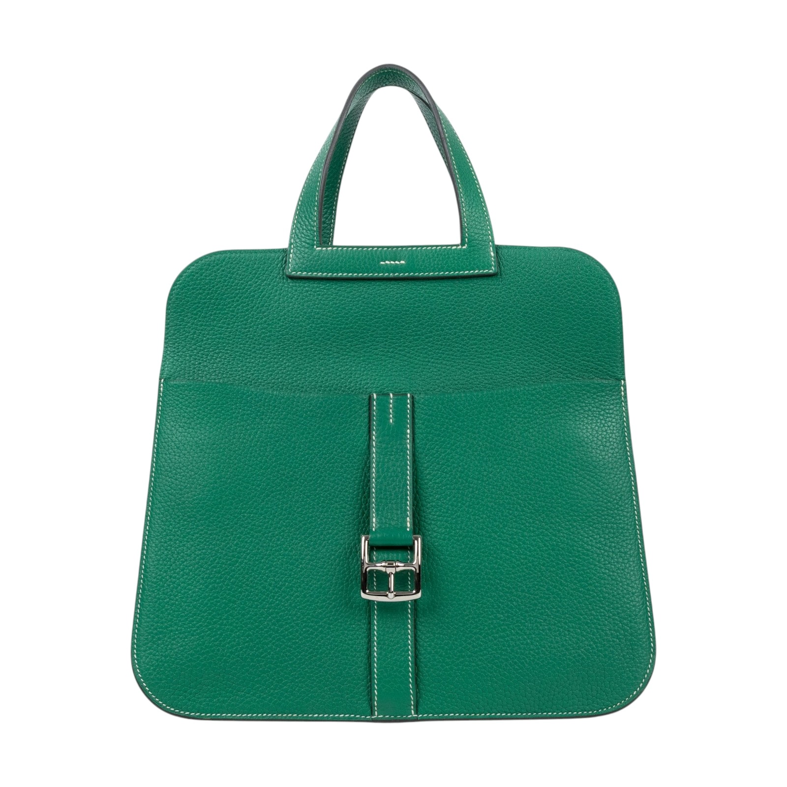 愛馬仕 Hermes Halzan 31 手拿 手提 肩背 斜背包 HZ31 C BT 005 TD C刻 綠HALZAN31 原廠盒子/防塵袋