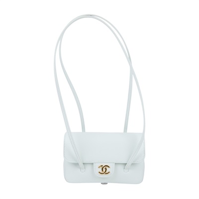 香奈兒 CHANEL preppy coco mini CF 口蓋包 晚宴包 肩背包 手拿包 AP5068 晶片款 淺綠PREPPY COCO MINI 防塵袋