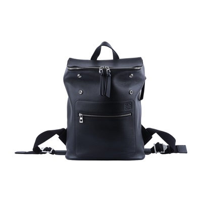 羅意威 LOEWE Goya 雙肩包 後背包 B666S52X01 黑後背包 無附屬品