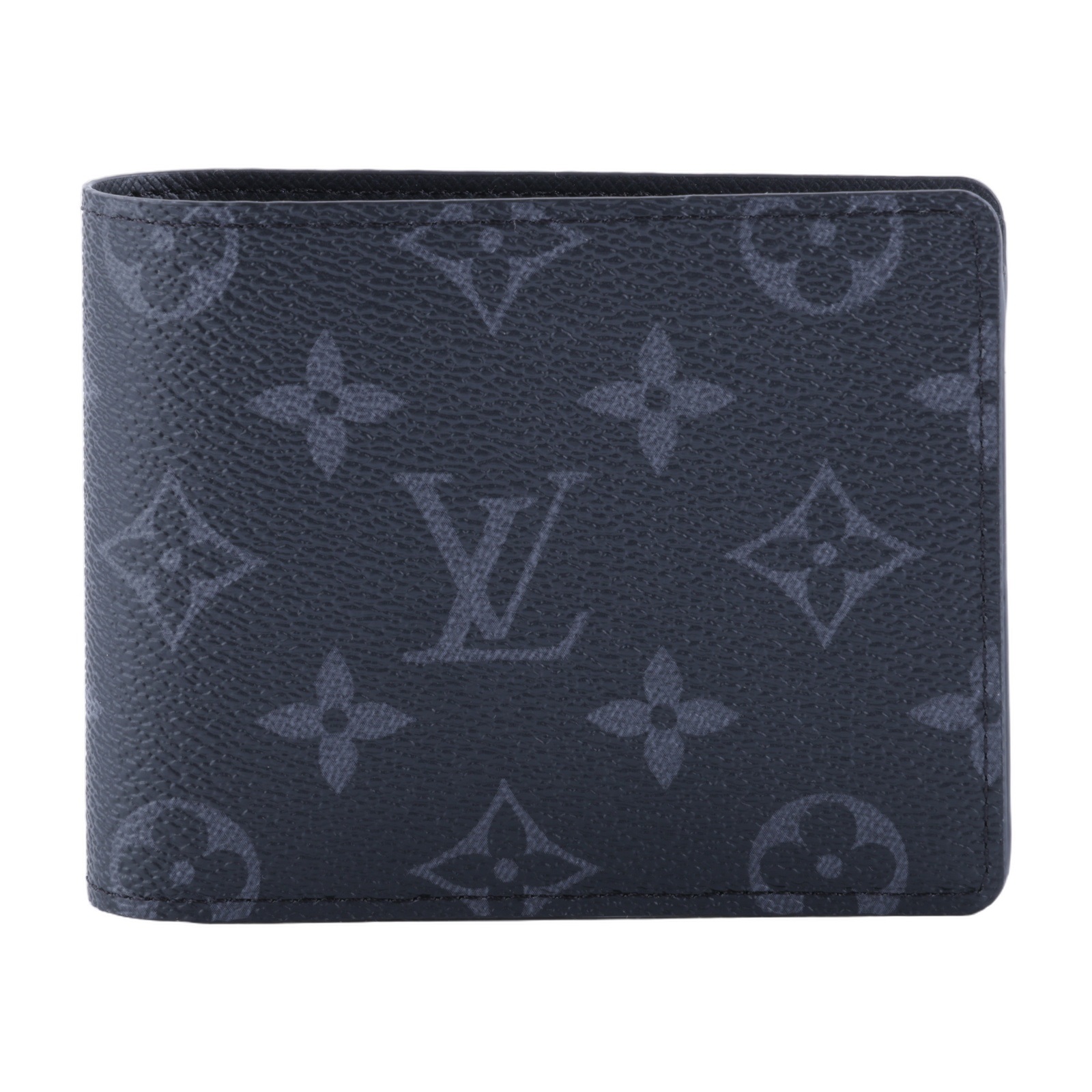 路易威登 LOUIS VUITTON Multiple Eclipse帆布 錢包 短夾 M61695 晶片款  原廠盒子/防塵袋/購買證明影本