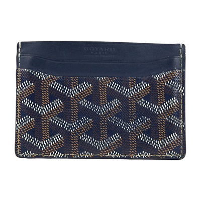 高雅德 GOYARD Saint-Sulpice Card Wallet 卡夾 STSULPPMLTY 藍SAINT-SULPICE卡夾 無附屬品