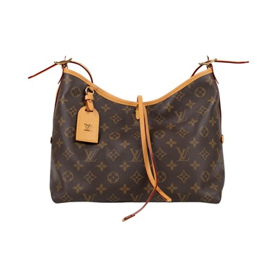 路易威登 LOUIS VUITTON CarryAll PM 原花 肩背包 M46203 晶片款 原花CARRYALL PM 防塵袋/內袋
