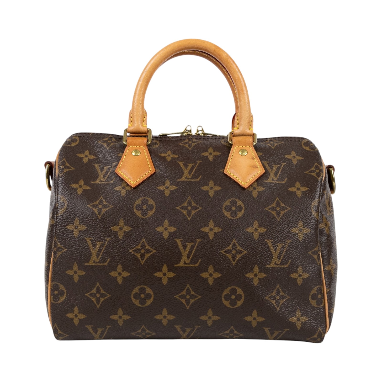 路易威登 LOUIS VUITTON Speedy Bandoulière  25 經典帆布 手提 斜背 波士頓包 M41113  防塵袋/背帶/鎖組
