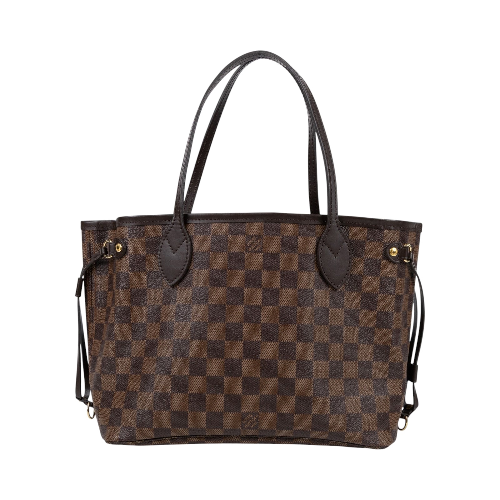 路易威登 LOUIS VUITTON 棕棋盤 Neverfull PM 托特包 N41359 棋盤Neverfull PM 防塵袋/內袋