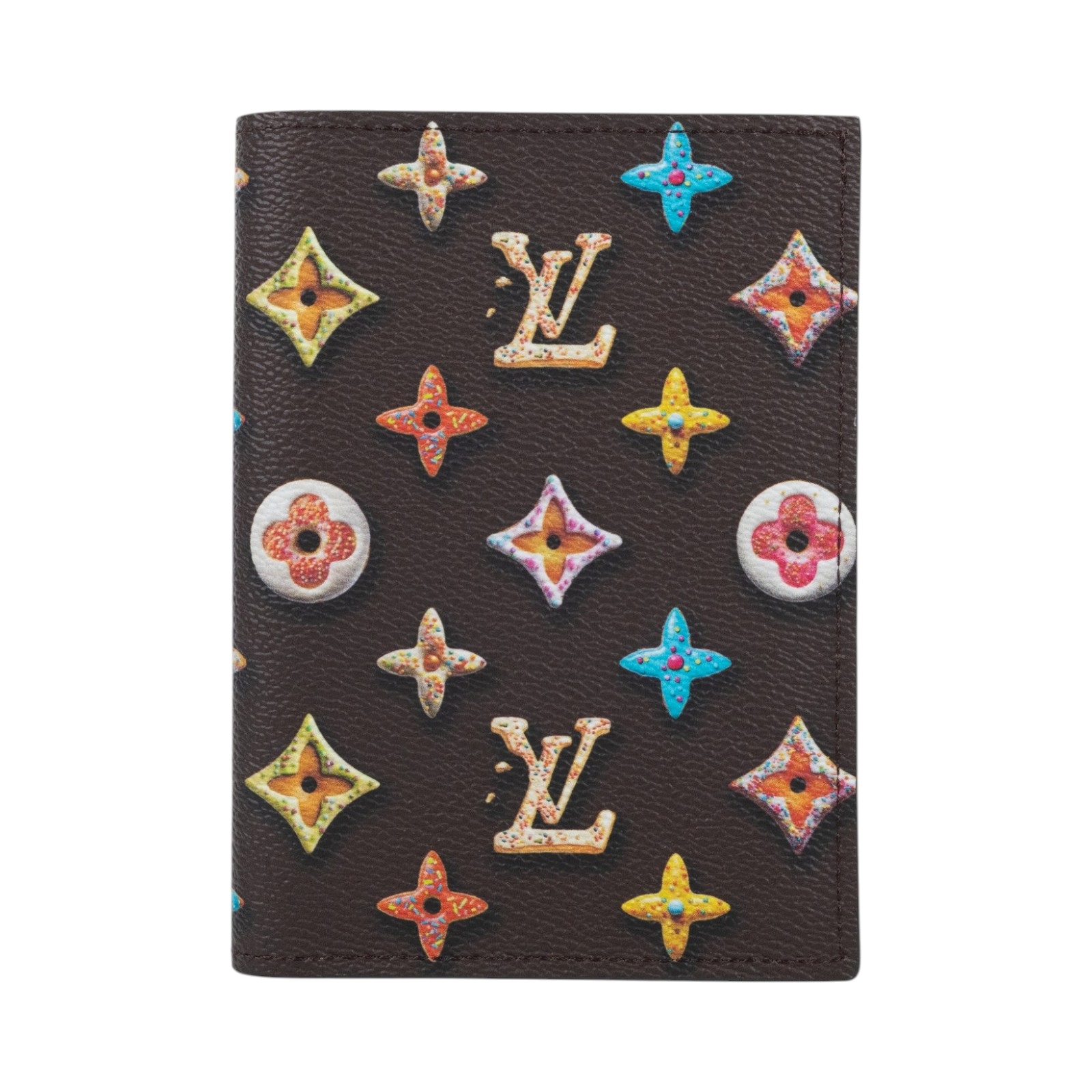 路易威登 LOUIS VUITTON 護照套 卡夾 卡包 M28281 晶片款 原花甜點護照套 無附屬品(晶片消磁)