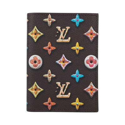 路易威登 LOUIS VUITTON 護照套 卡夾 卡包 M28281 晶片款 原花甜點護照套 無附屬品(晶片消磁)