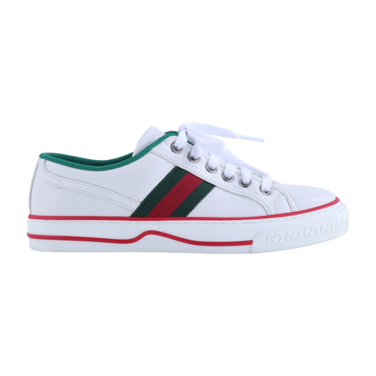 古馳 GUCCI Tennis 1977 休閒鞋 運動鞋 645979 17L10_34 白TENNIS 1977休閒鞋 原廠盒子/防塵袋/鞋帶/購買證明