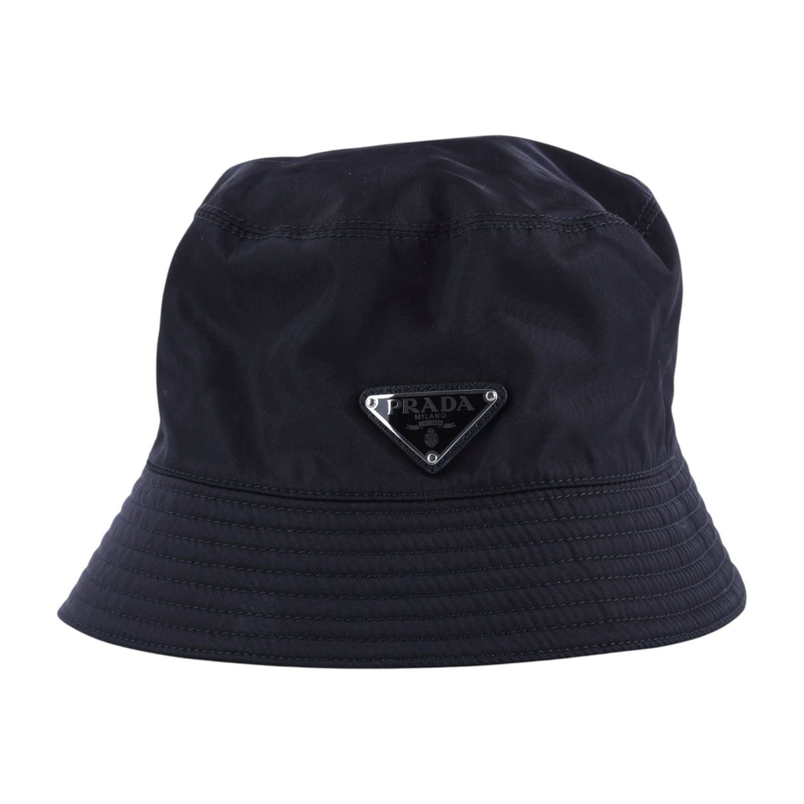 普拉達 PRADA Re-Nylon 漁夫帽 2HC137_2DMI_S 黑漁夫帽 無附屬品