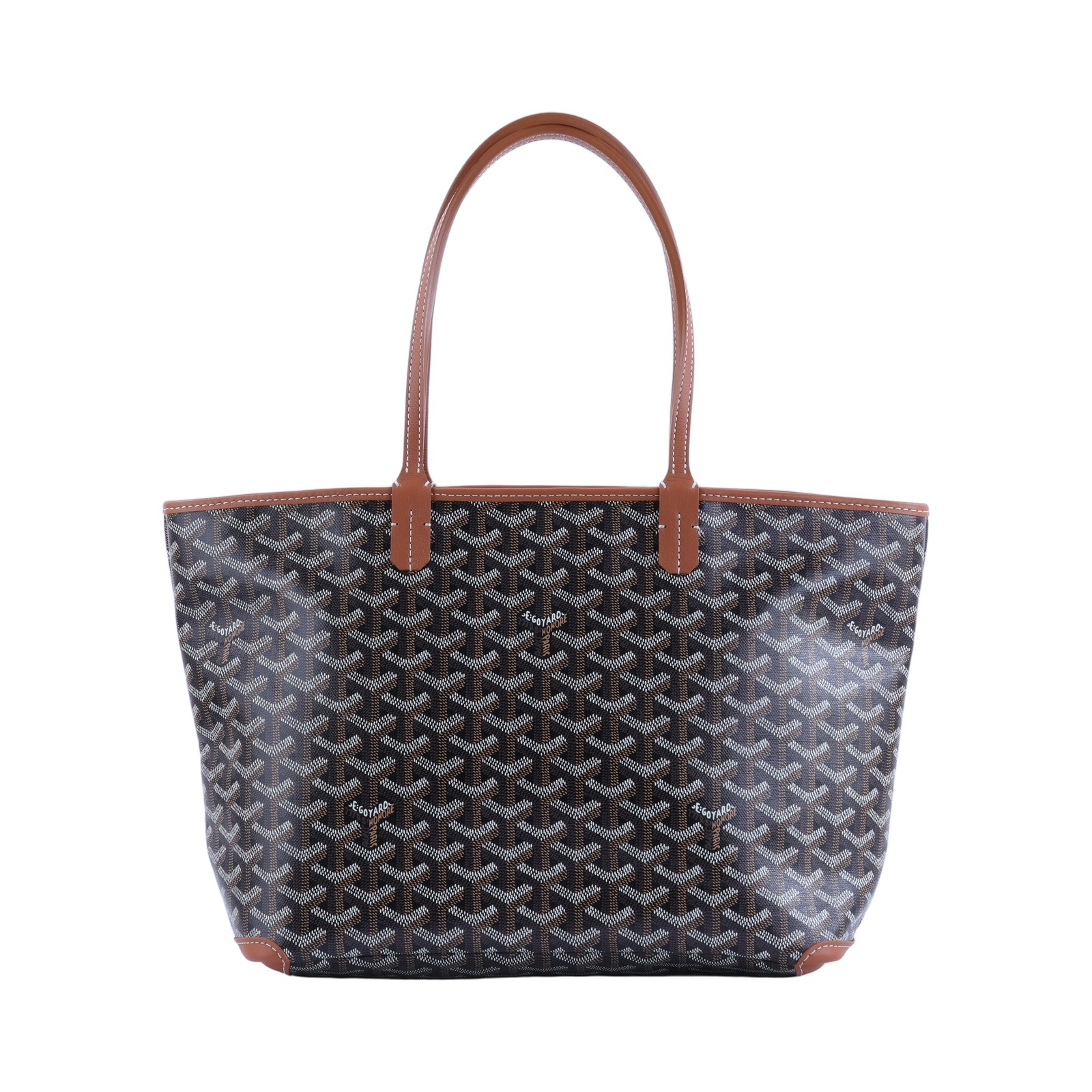 高雅德 GOYARD Artois PM Bag 托特包 ARTOISPMLTY 棕色ARTOIS PM 防塵袋/購買證明