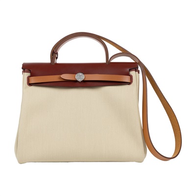 愛馬仕 Hermes Herbag Zip 31 HER31 UMN003KD U刻紅棕帆布HERBAG31 原廠盒子/防塵袋/鎖組/內袋