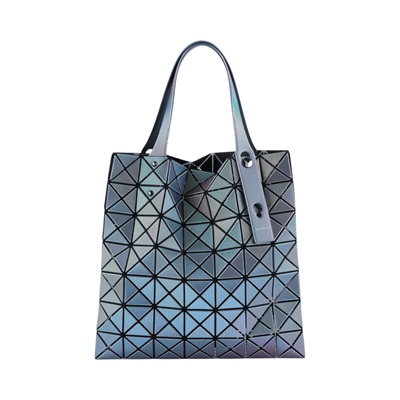 三宅一生 ISSEY MIYAKE BAOBAO 亮面炫彩幾何 7X7 手提托特包  炫彩幾何托特包7X7 防塵袋