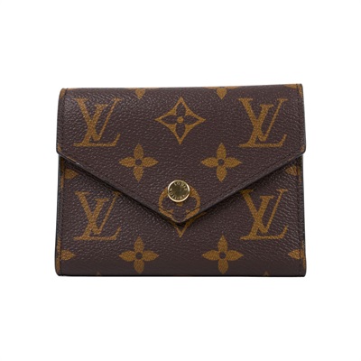 路易威登 LOUIS VUITTON Victorine 錢包 塗層帆布 芭蕾粉色 M62360 晶片款  原廠盒子/防塵袋/台灣購買證明