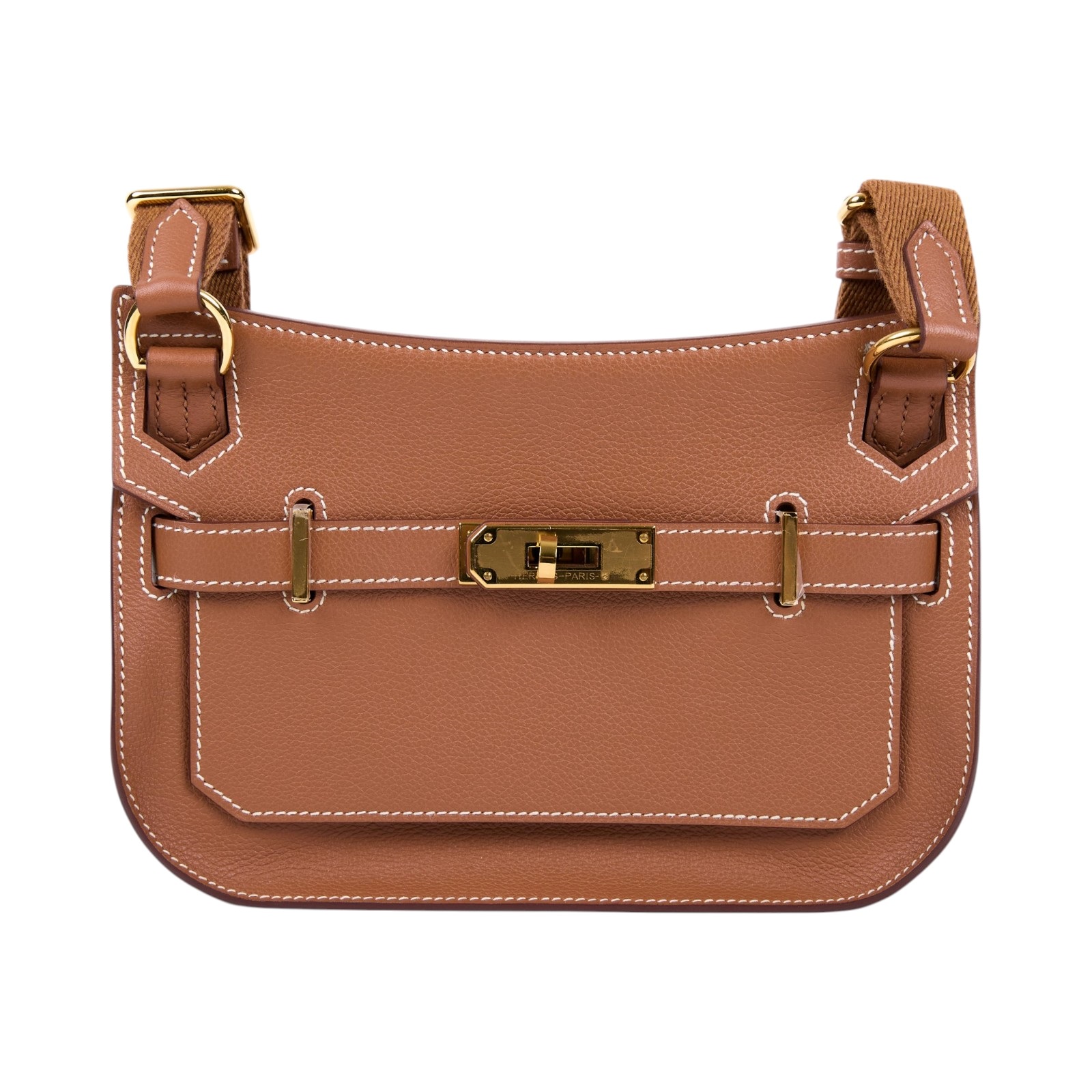 愛馬仕 Hermes Jypsiere 吉普賽包 Mini 金棕 金色五金 H084047CCAA /BNS097PP  防塵袋/購買證明/盒子