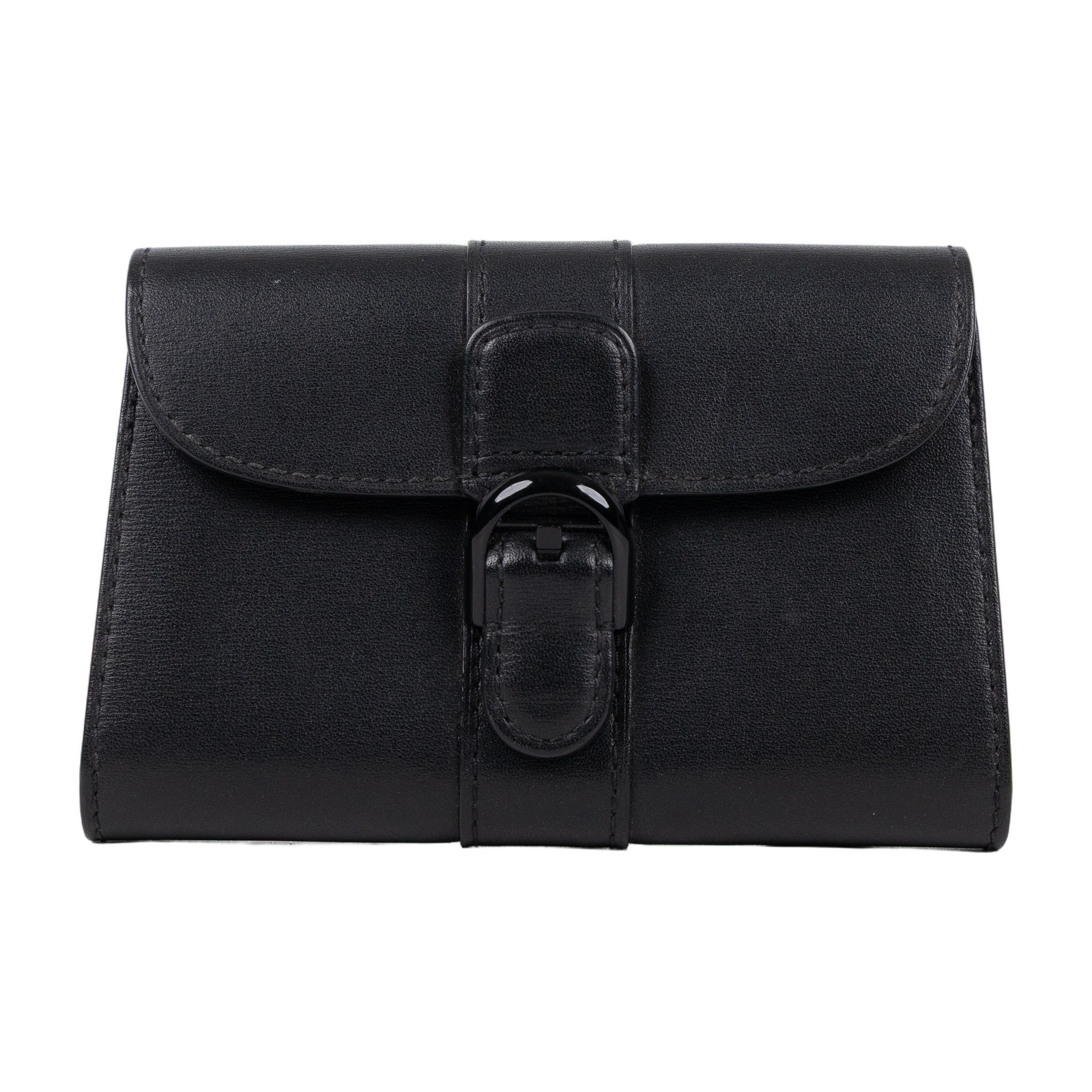 德爾沃 DELVAUX  Brillant Compact Wallet 錢包 短夾 卡片夾 AB0402AFG0AFNNR  原廠盒子/購買證明