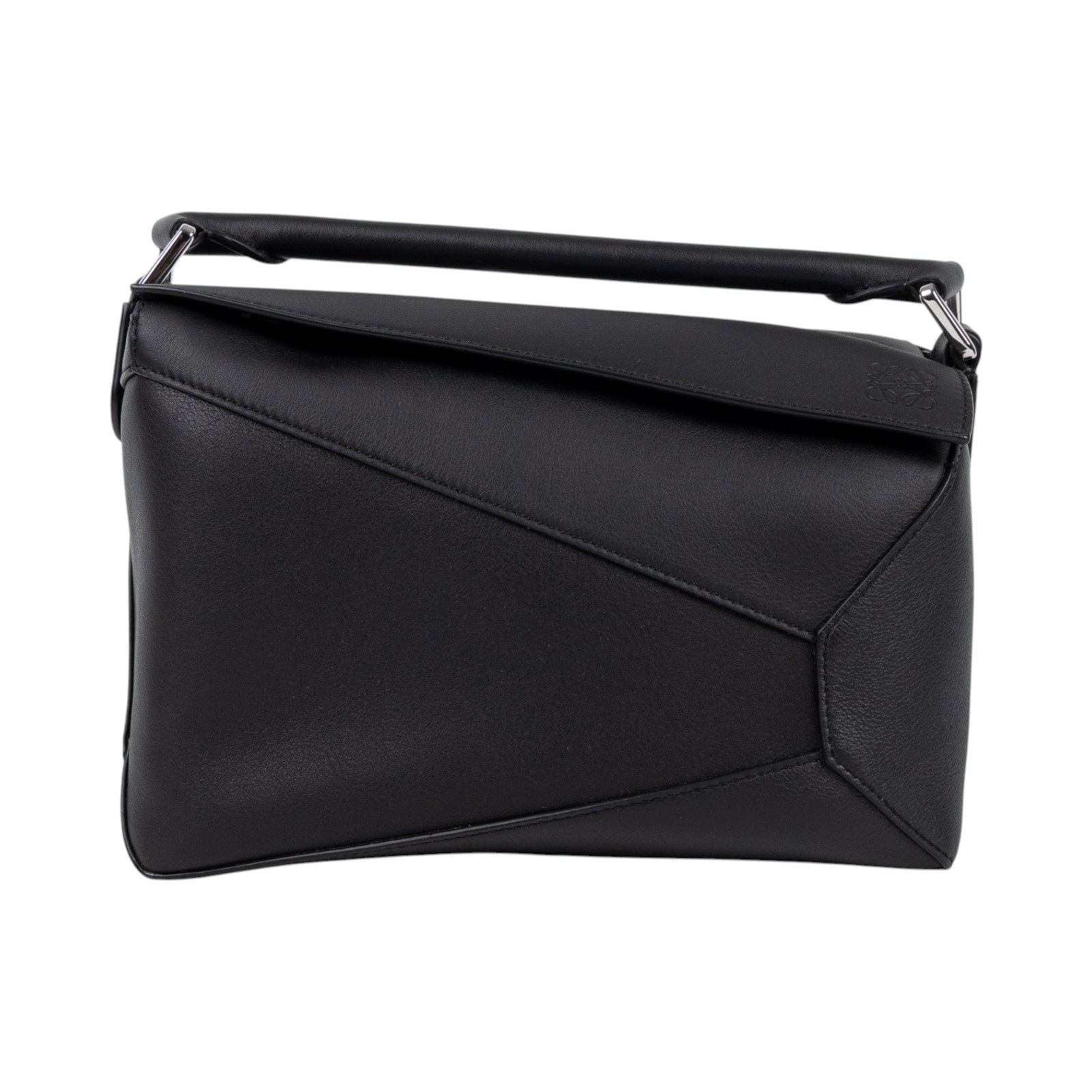 羅意威 LOEWE Small Puzzle bag 肩背 斜背包 A510P60X41 黑PUZZLE SMALL EDGE 防塵袋/背帶