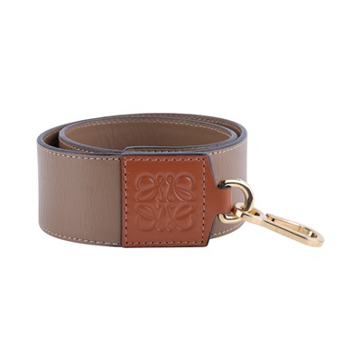 羅意威 LOEWE 背帶  棕色拼接背帶 無附屬品