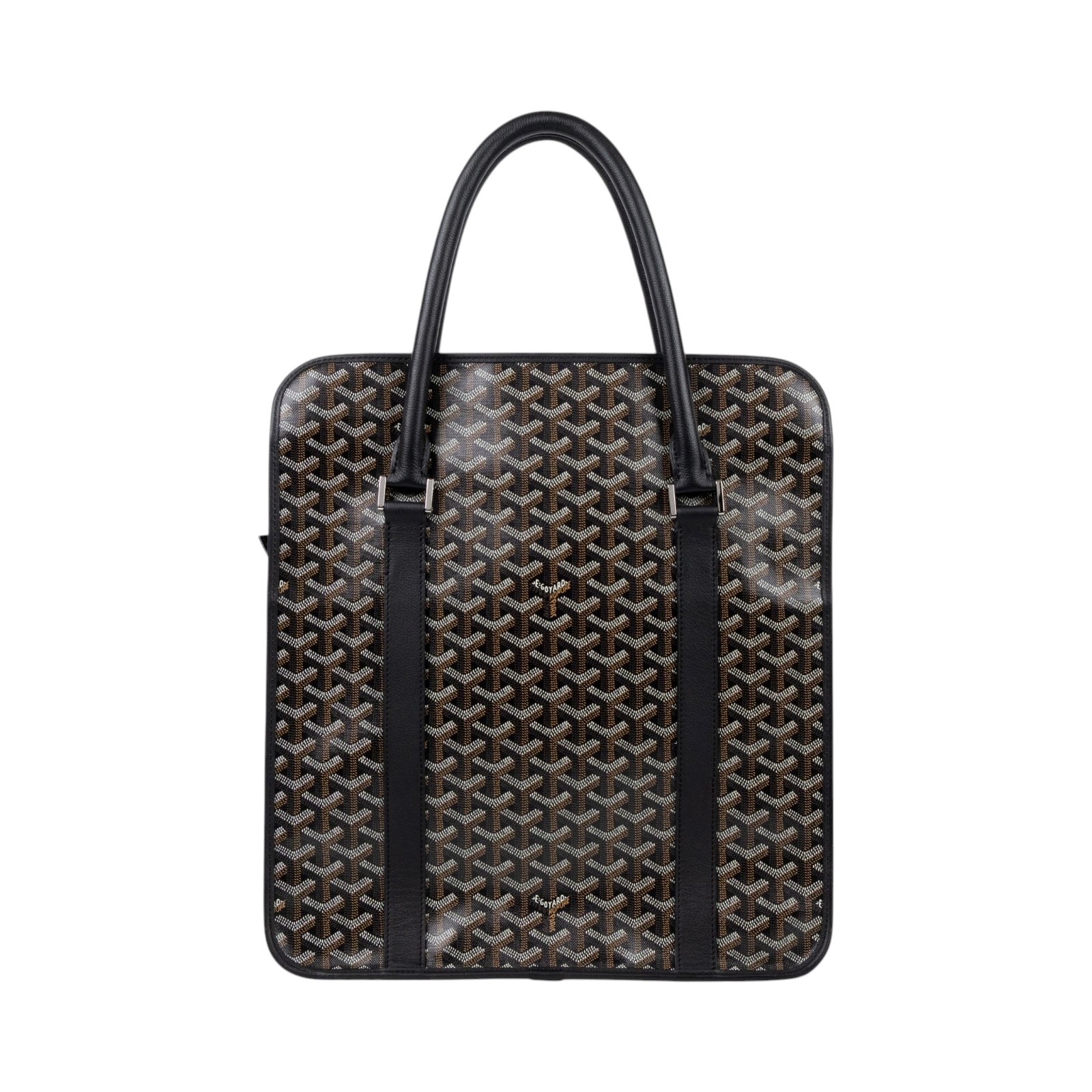 高雅德 GOYARD Bourgogne 包 BOURGOMMLTY 黑BOURGOGNE托特包 無附屬品