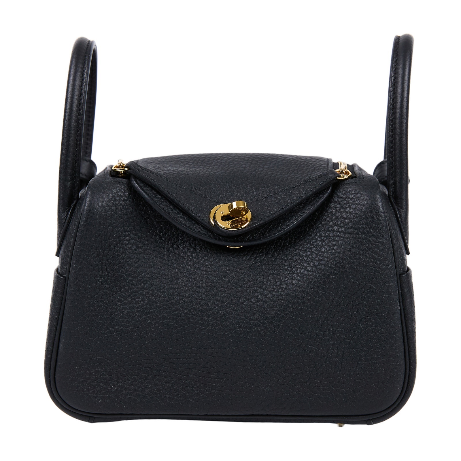 愛馬仕 Hermes Lindy II 琳迪包 迷你 金色五金 黑色 H085956CC89 /KTI7341D  原廠盒子/防塵袋