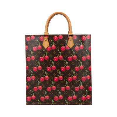 路易威登 LOUIS VUITTON Sac Plat 村上隆 聯名 櫻桃 托特包 M95010 村上隆聯名櫻桃托特包 防塵袋